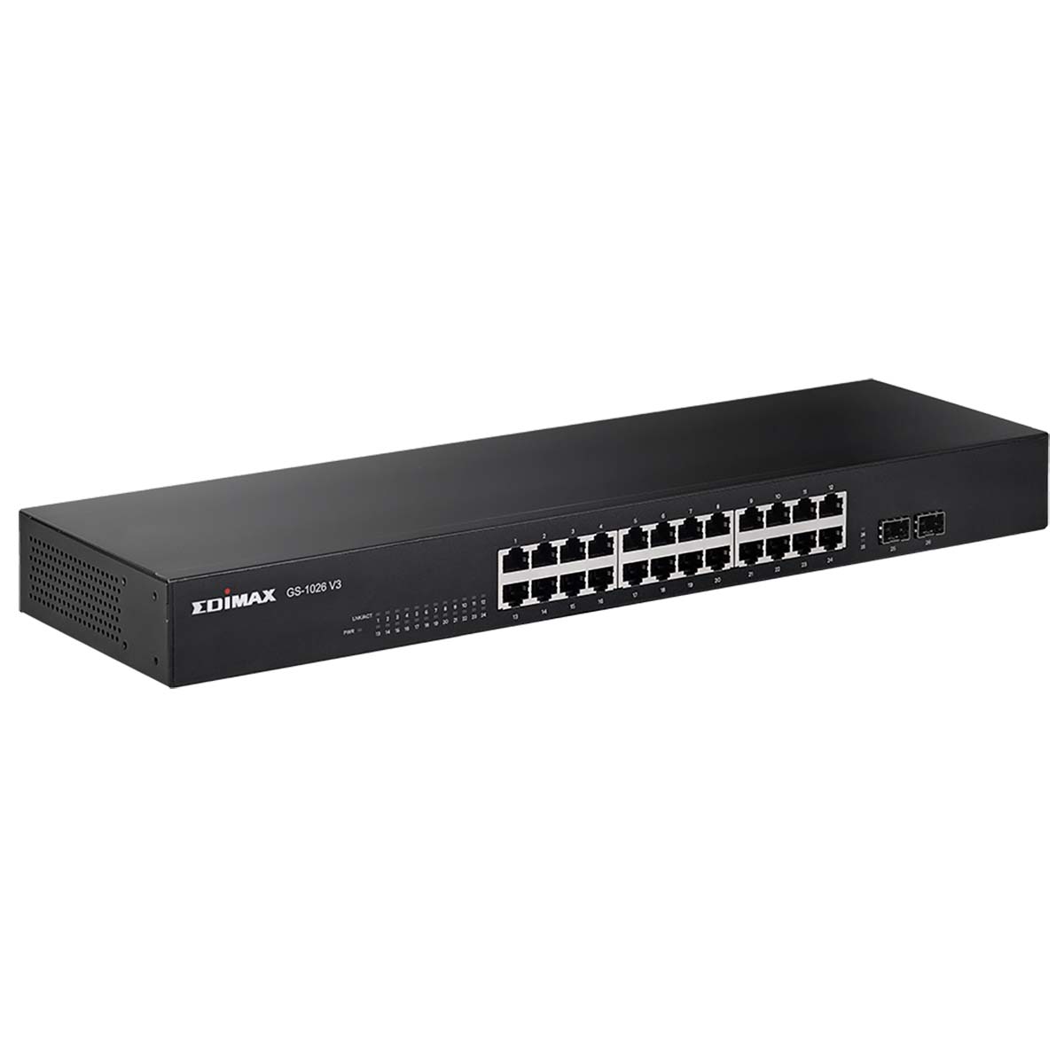 26 Port Gigabit Switch With 2 SFP Ports